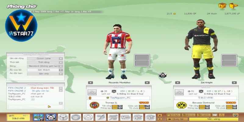 Dự đoán kết quả trò FIFA online 2