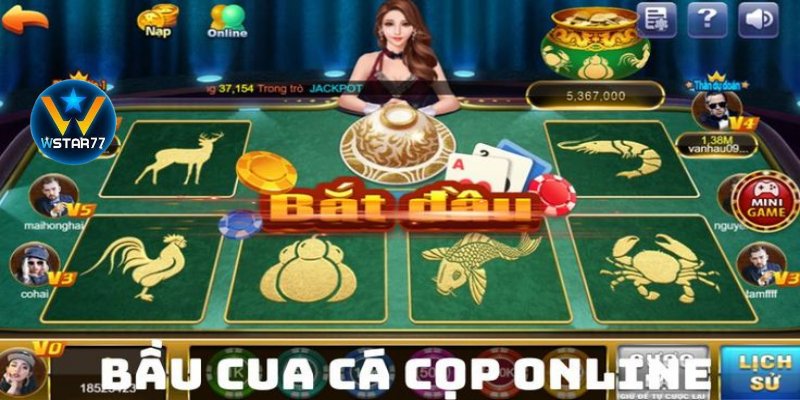 Cách chơi cơ bản của game Bầu Cua Cá Cọp